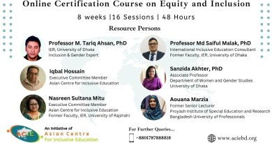 Online Certification Training Program on Equity and Inclusion