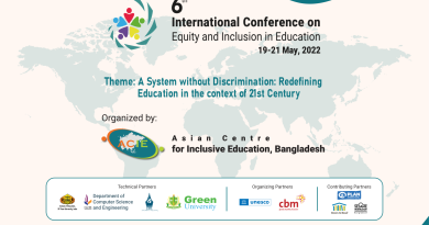 Sixth International Conference on Equity and Inclusion in Education: 19-21 May, 2022